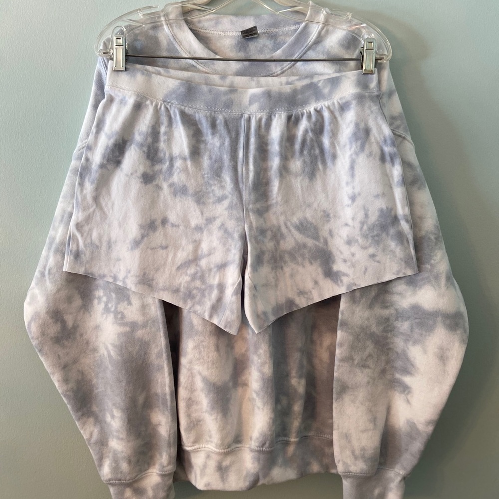 Custom Tie Dye Sweat Shorts | Matching Set - Picture 5 of 15